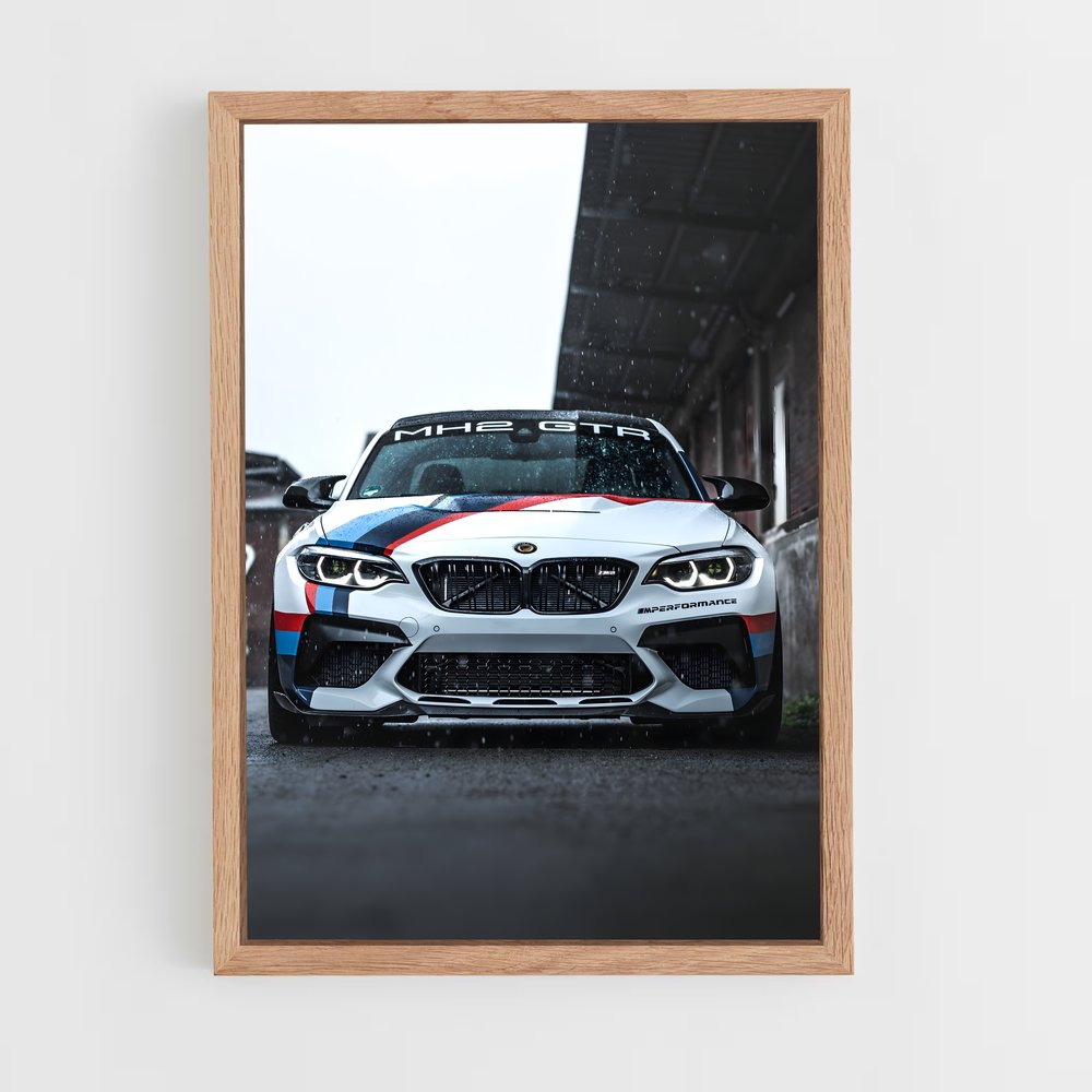 Poster M6 GTR Racing – affiche BMW (vue 4)